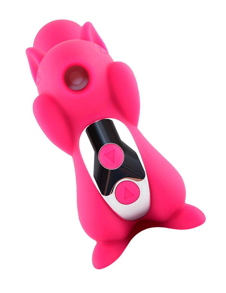 Masajeador Vibrador Succionador De Doble Motor