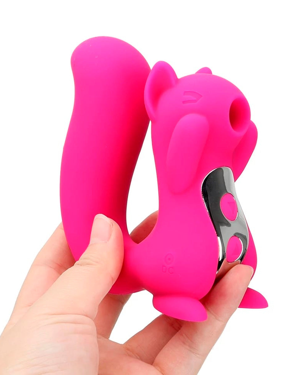 Masajeador Vibrador Succionador De Doble Motor