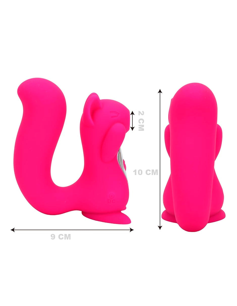 Masajeador Vibrador Succionador De Doble Motor