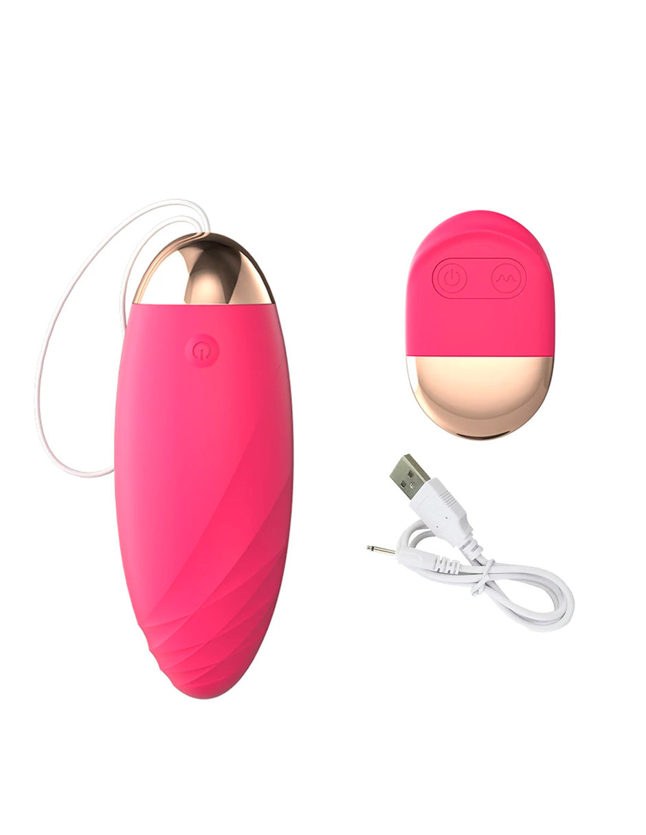 Vibrador De Bala Clítoris Inalámbrica Con Control Remoto Usb