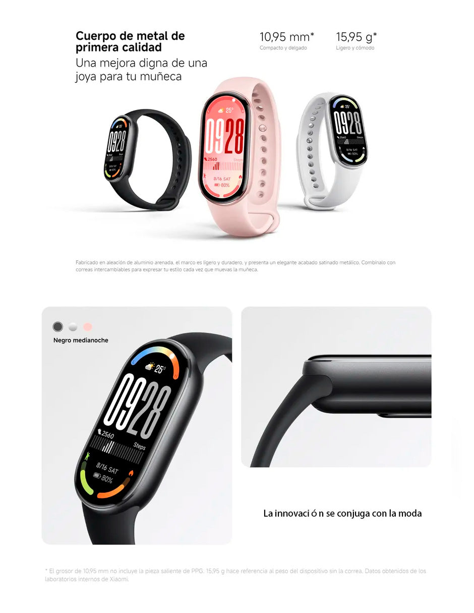 Reloj Smartwatch Band 10 Negro