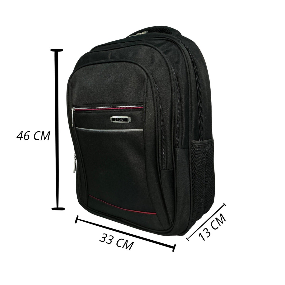 Mochila de 20 L con 5 compartimentos y cinturón interno para laptop BB1664 - foto 4