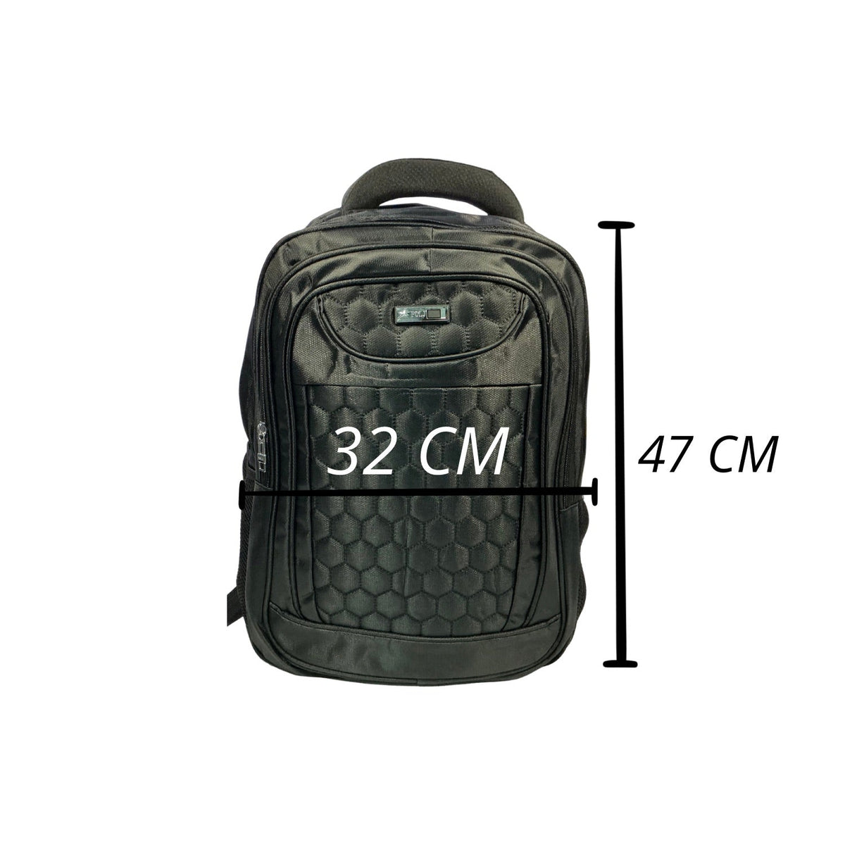 Mochila de 25 L ultradelgada texturizada con porta laptop y botella BB1665 - foto 4