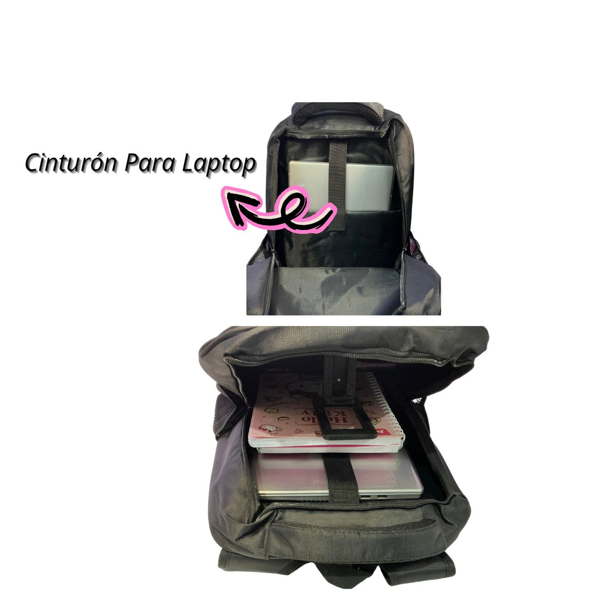 Mochila con cinturón de sujeción, 28 L y 7 compartimentos BB1670 - foto 4