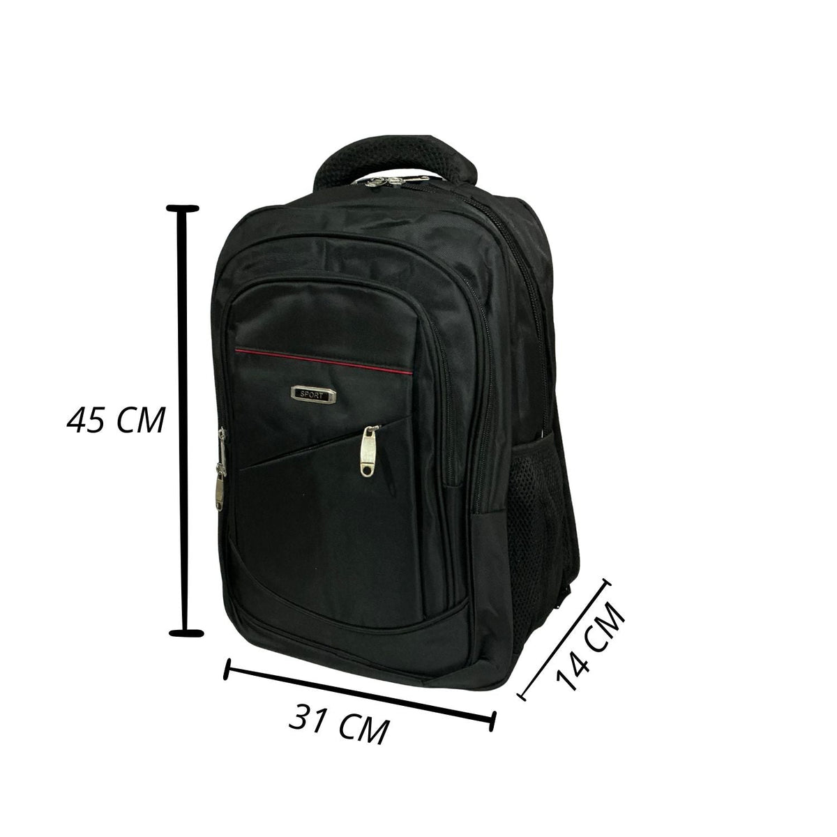 Mochila reforzada de 20 L con porta laptop y botella BB1672 - foto 5