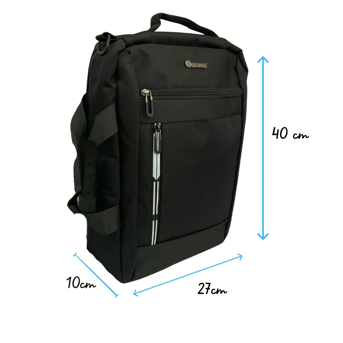 Mochila convertible en maletín con laptop y broches de arnés, 11 L BB1714 - foto 5
