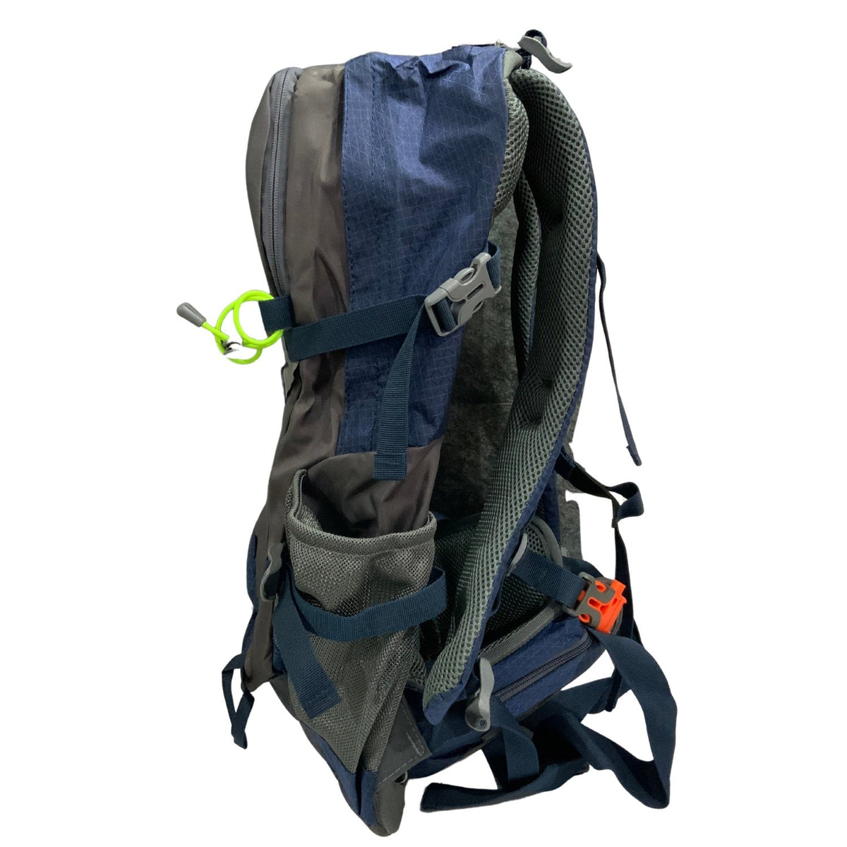 Mochila de senderismo de 40 litros con respaldo de malla y silbato en el pecho - foto 3