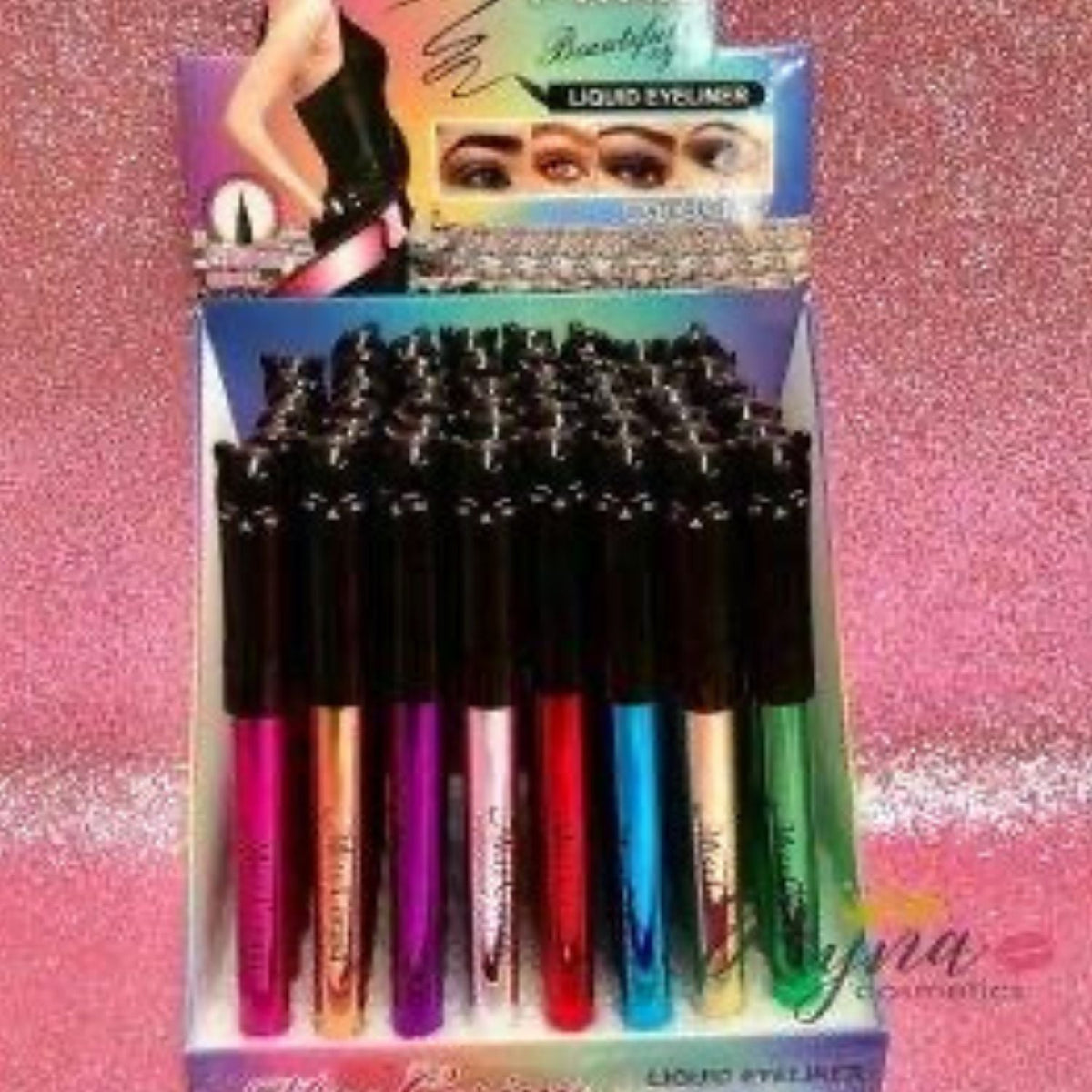 Delineadores de colores metálicos: 8 tonos y 48 piezas