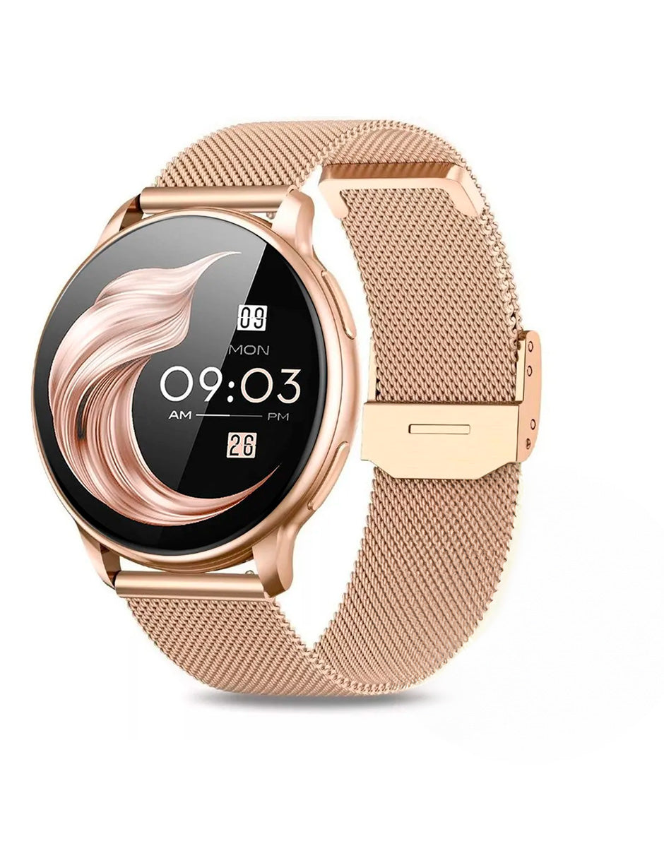 Smartwatch Deportivo BW0608 Dorado Metálico