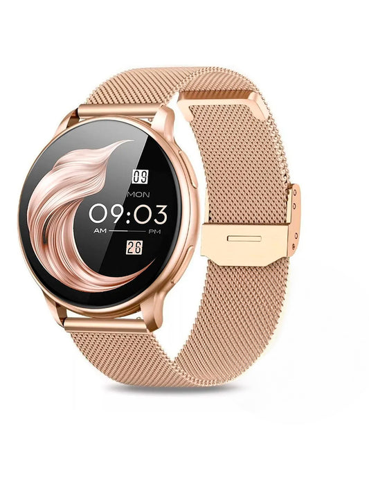 Smartwatch Deportivo BW0608 Dorado Metálico