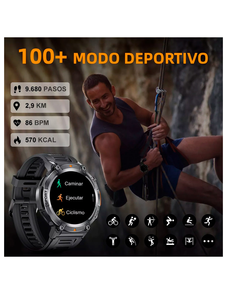 Reloj inteligente BW0723 Pro Full Touch Pantalla Hd