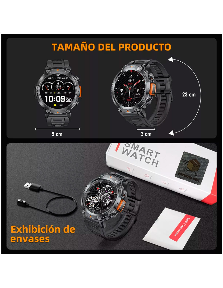 Reloj inteligente BW0723 Pro Full Touch Pantalla Hd