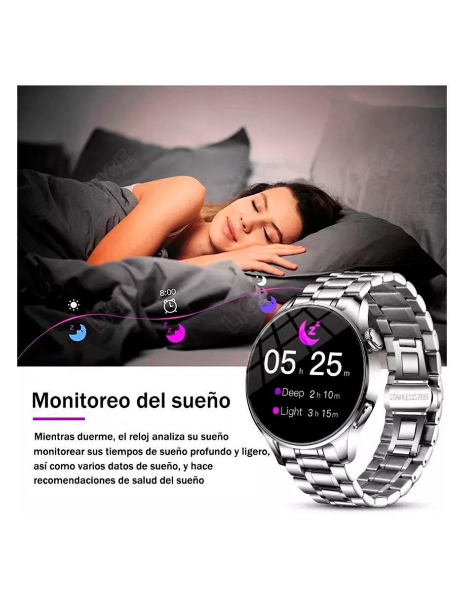 Reloj Inteligente Petukita Box BW1256 Unisex Metalico Casual