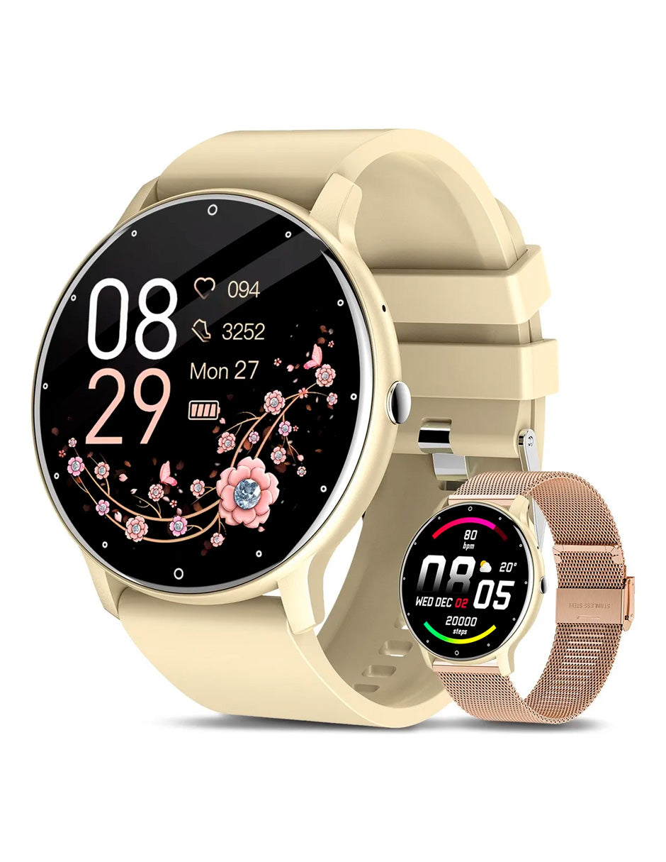 Reloj Inteligente Sports Correa BW223 MET Amarillo