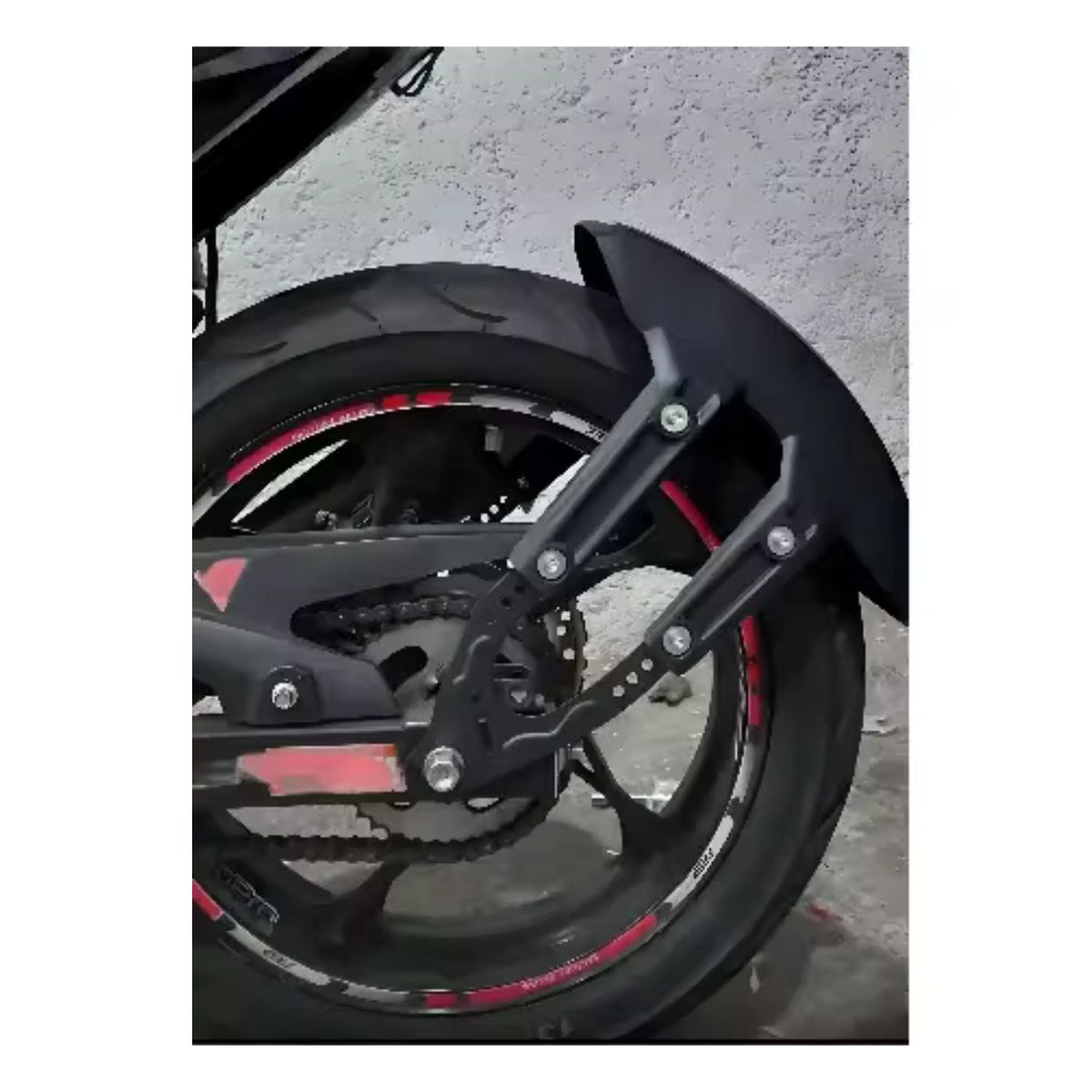 Tolva salpicadera frontal universal para moto en polipropileno, 43.5 cm - foto 4