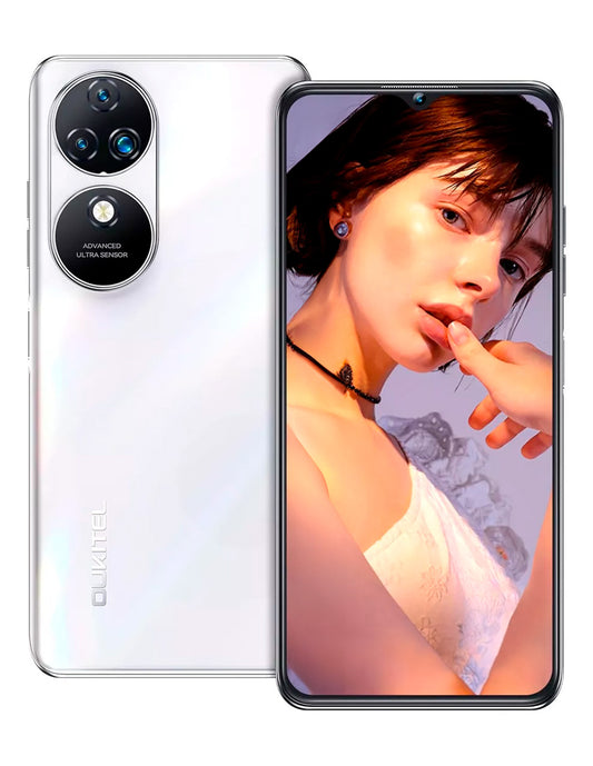SmartPhone C38 Dual Sim 18 gb+256 gb con Andriod 13 / 5150 Mah Blanco