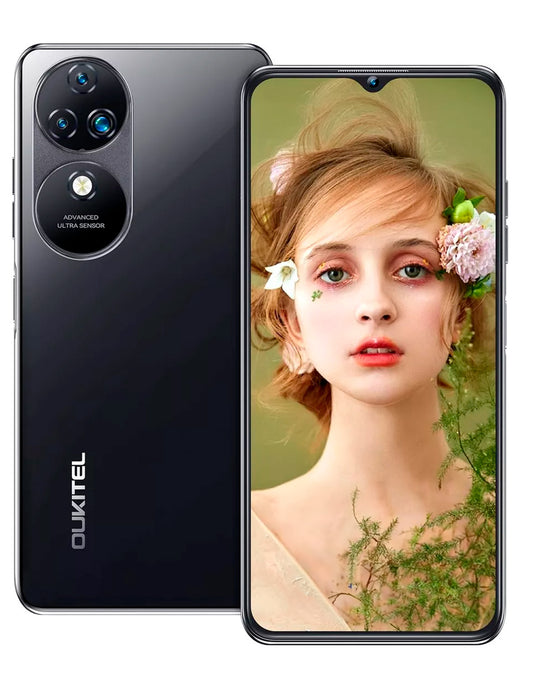 SmartPhone C38 Dual Sim 18 gb+256 gb con Andriod 13 / 5150 Mah Negro