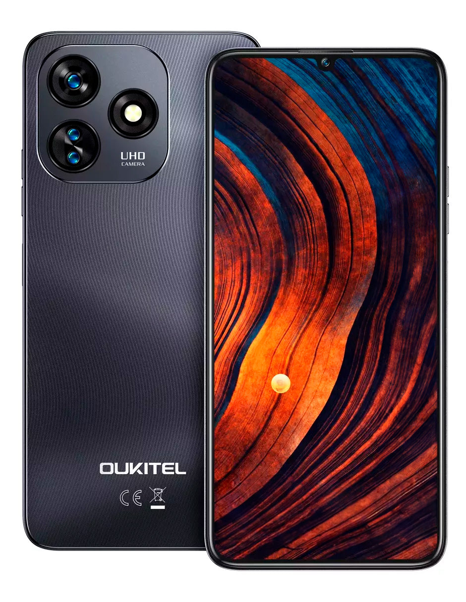 SmartPhone C51 Dual Sim 18 gb Ram+128 gb  5200 Mah con gps / face Id Negro