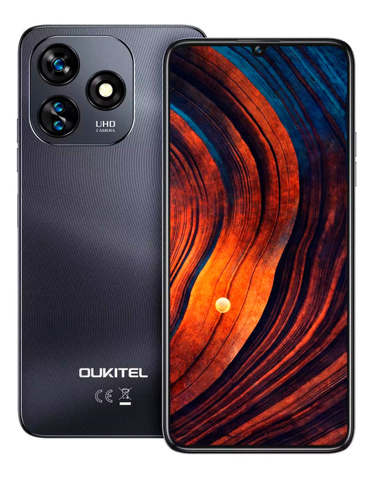 SmartPhone C51 Dual Sim 18 gb Ram+128 gb  5200 Mah con gps / face Id Negro