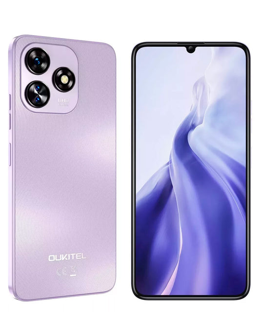 SmartPhone C51 Dual Sim 18 gb Ram+128 gb  5200 Mah con gps / face Id Lila