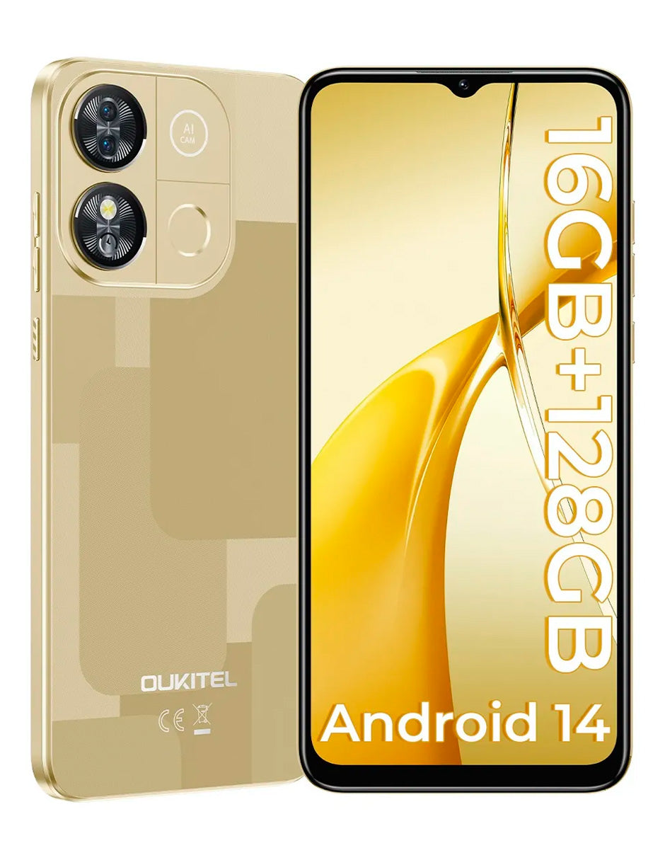 SmartPhone C57pro Teléfono Celular Inteligente Dual SIM DORADO