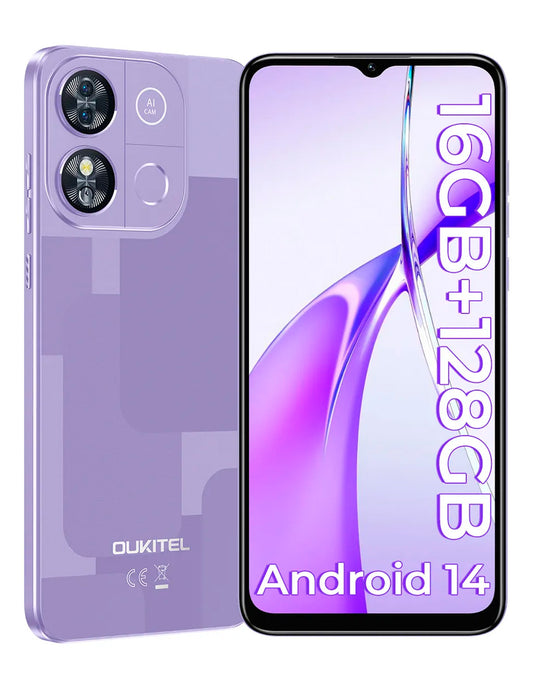 SmartPhone C57pro Teléfono Celular Inteligente Dual SIM LILA