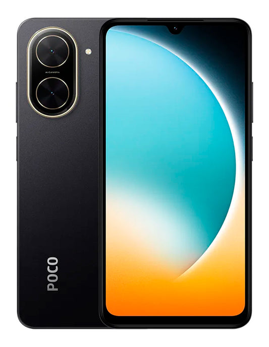 SmartPhone Poco C71  con 3GB RAM/64GB ROM con Dual SIM Desbloqueado Negro