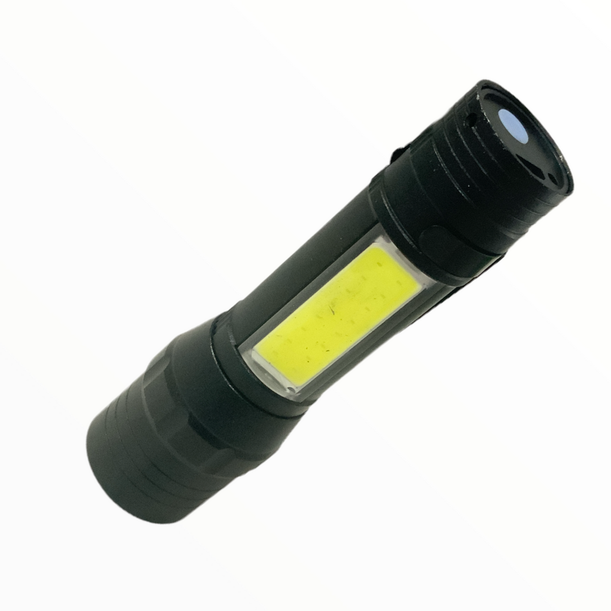 Lámpara LED T6 COB lateral con zoom de 3 pasos y clip CD155A