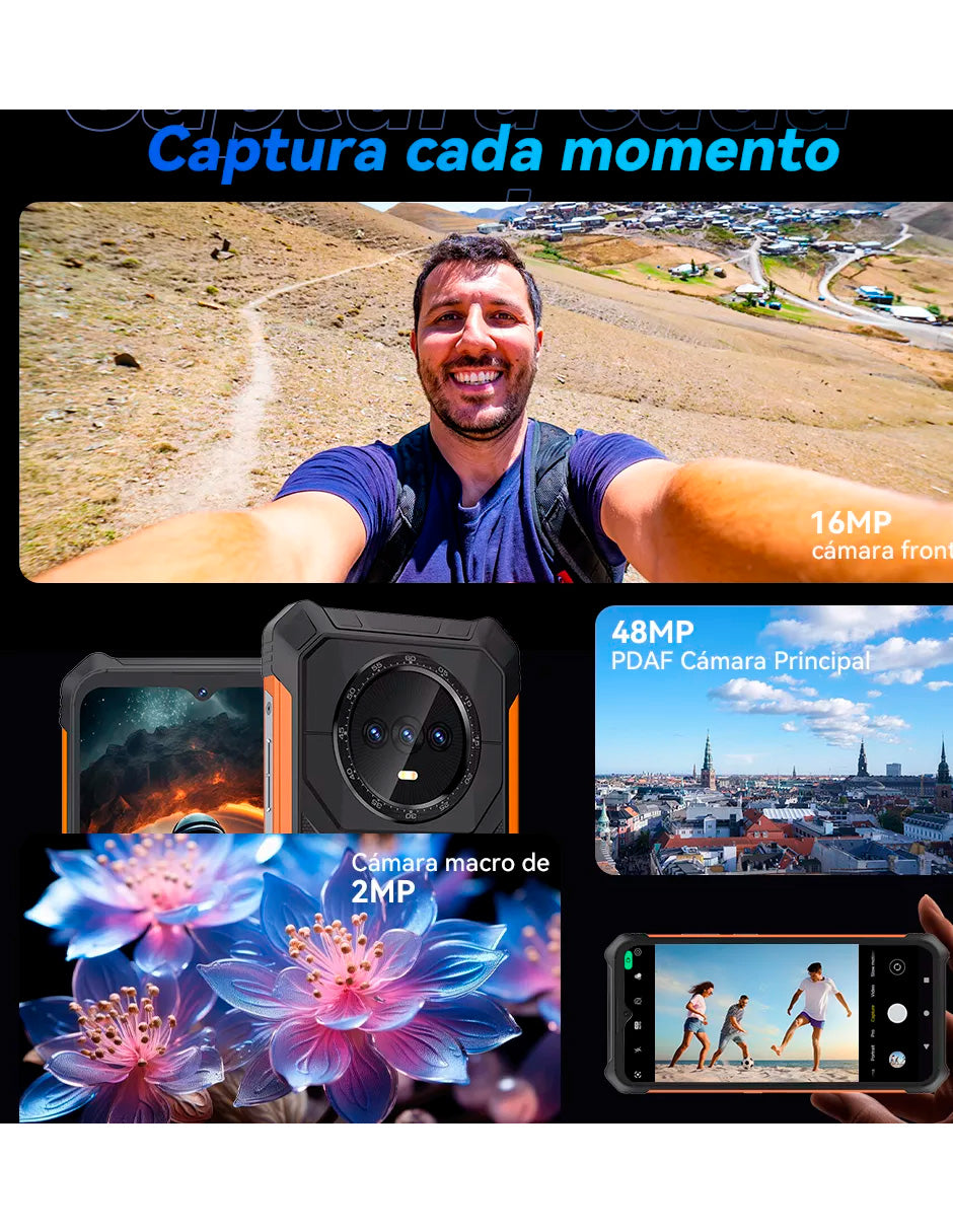 Cubot Kingkong Es Dual Sim 128 Gb Negro Naranja 6 Gb Ram