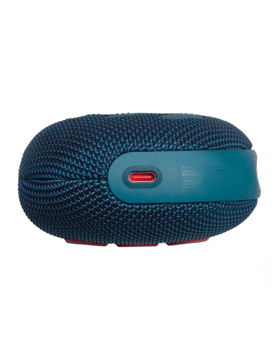 Bocina Portátil Clip 5 Potencia compacta y libertad total para tu música Azul