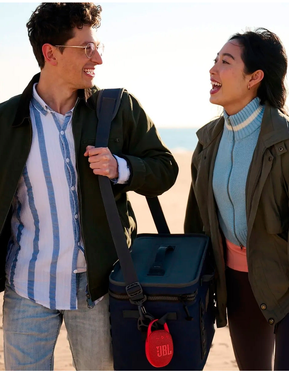 Bocina Portátil Clip 5 Potencia compacta y libertad total para tu música Rojo