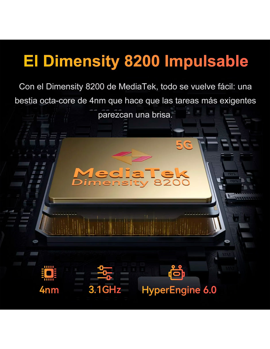 SmartPhone Kingkong X Pro 5g 256 Gb Negro 24 Gb Ram + Audifonos Bluetooth E62