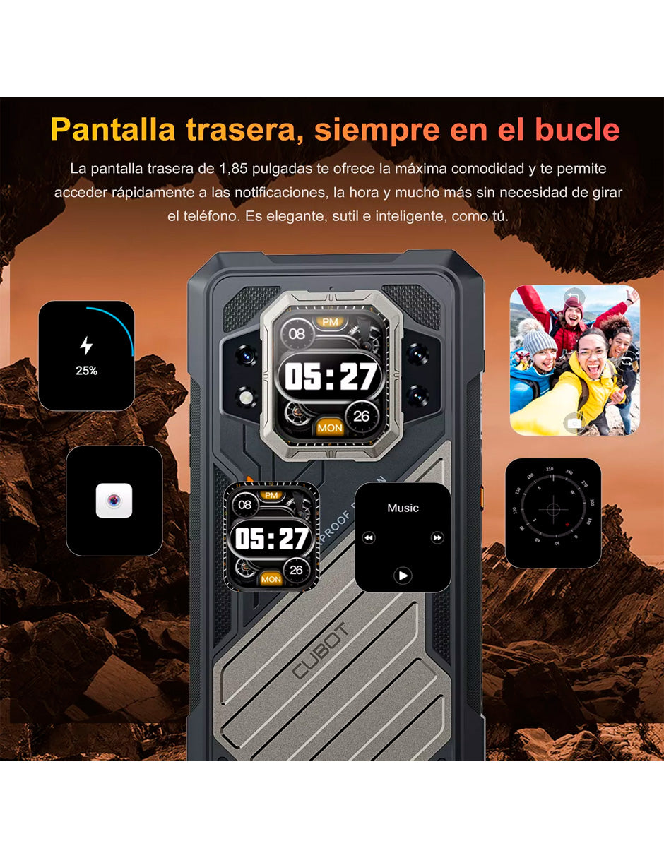 SmartPhone Kingkong X Pro 5g 256 Gb Negro 24 Gb Ram + Audifonos Bluetooth E62