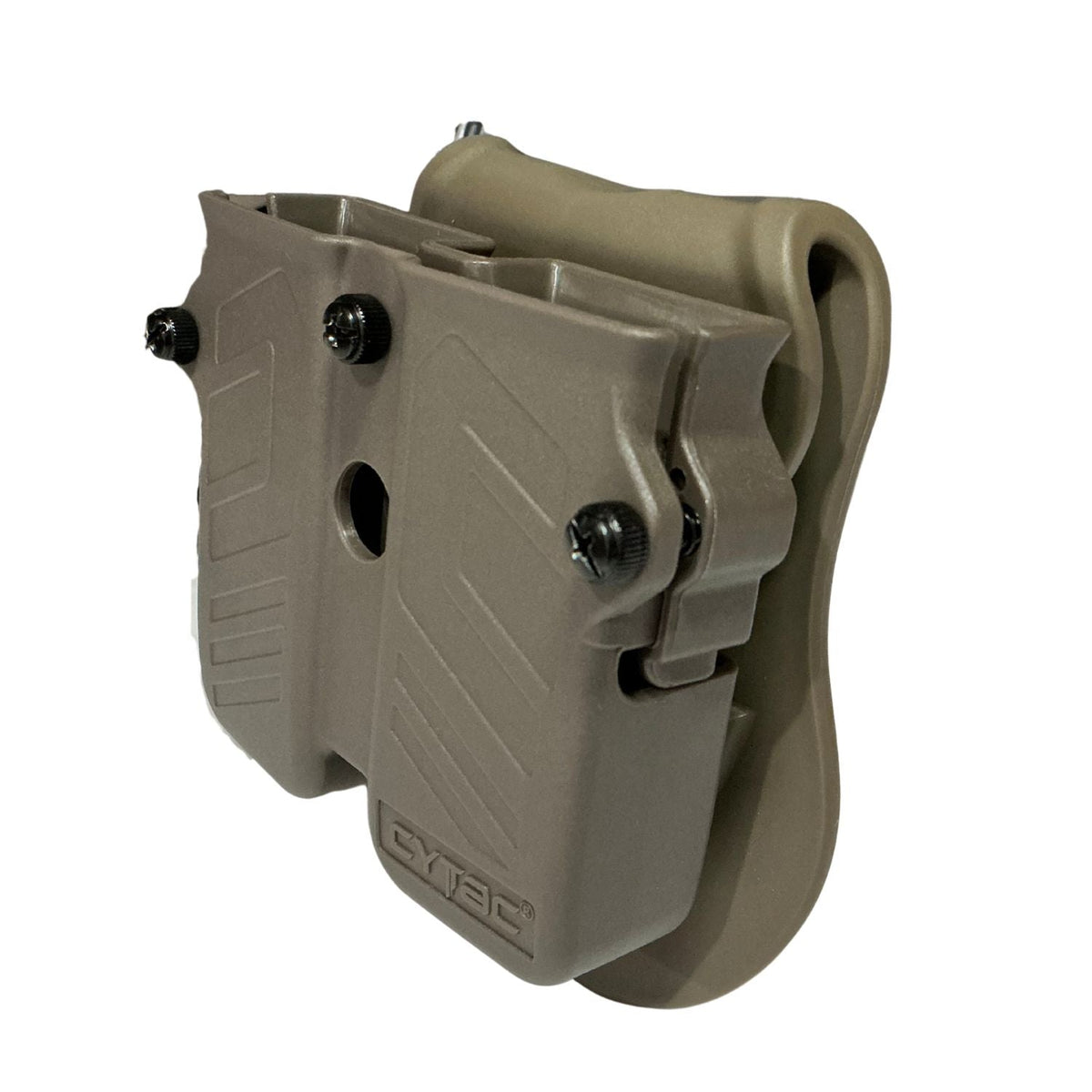 Porta cargador doble universal Cytac en color coyote, 7 formas de porte - foto 2