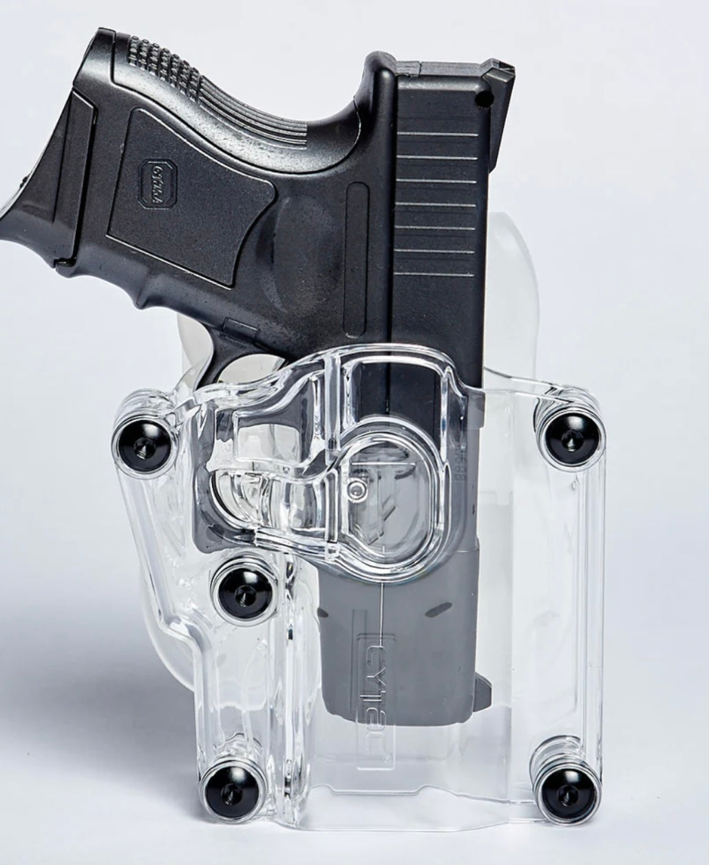 Funda universal transparente Cytac Mega-Fit para pistola, CY-UHFSTP06T