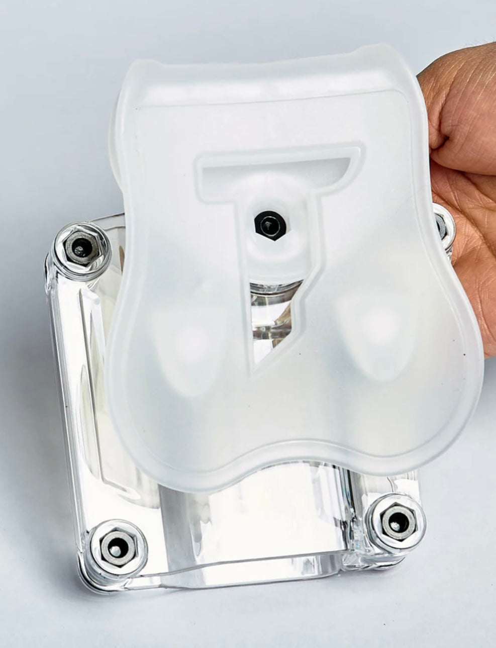 Funda universal transparente Cytac Mega-Fit para pistola, CY-UHFSTP06T - foto 3
