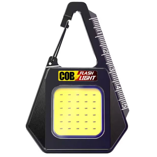 Llavero con luz COB recargable de emergencia