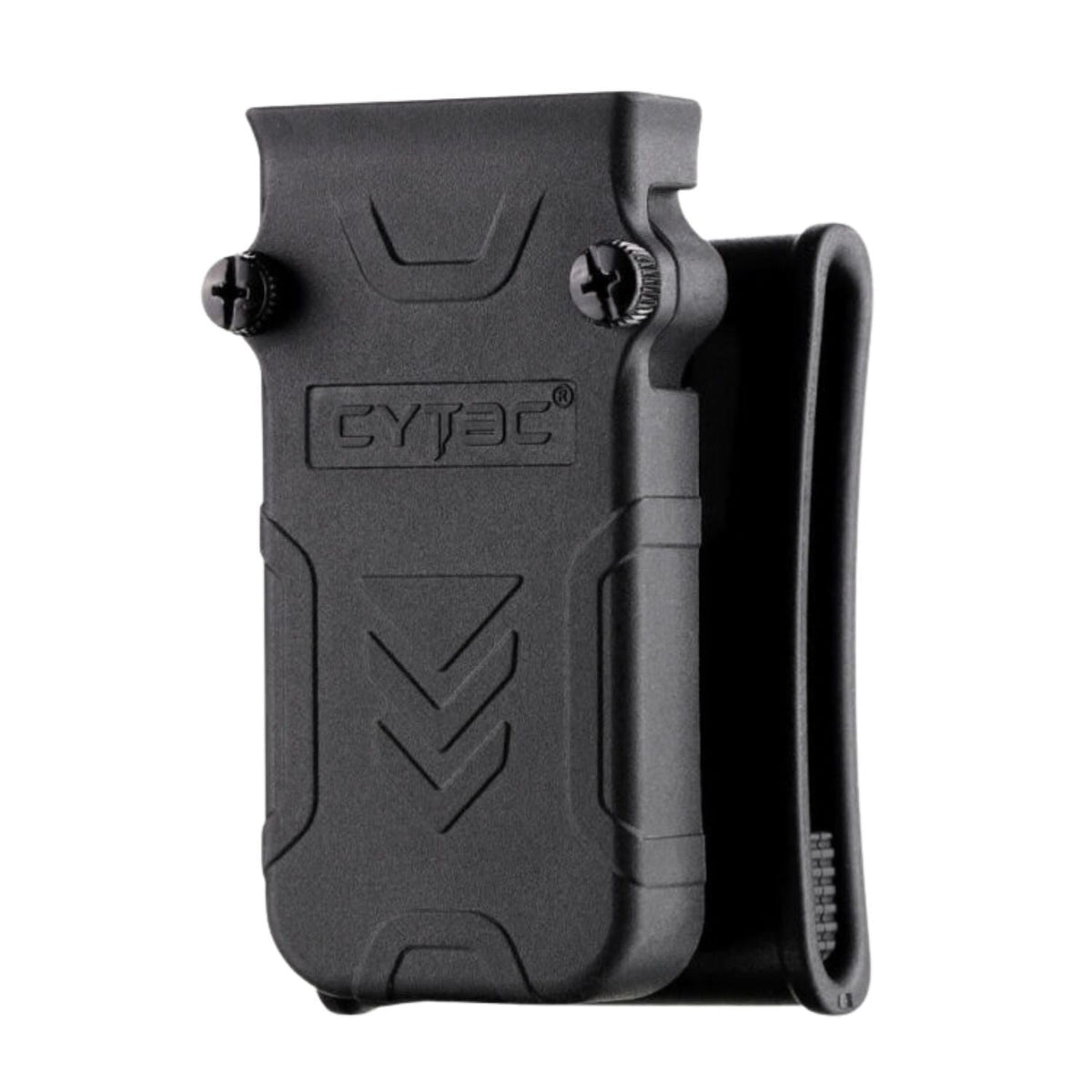 Porta cargador individual CYTAC universal para 9 mm en polímero rígido