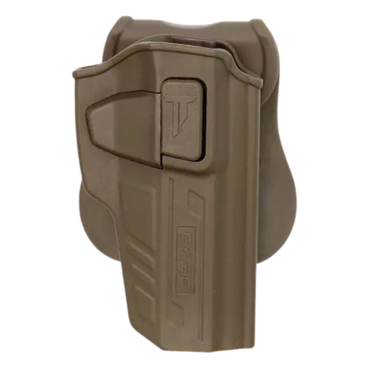 Funda CYTAC para Beretta 92 y 92FS en color khaki, porte exterior