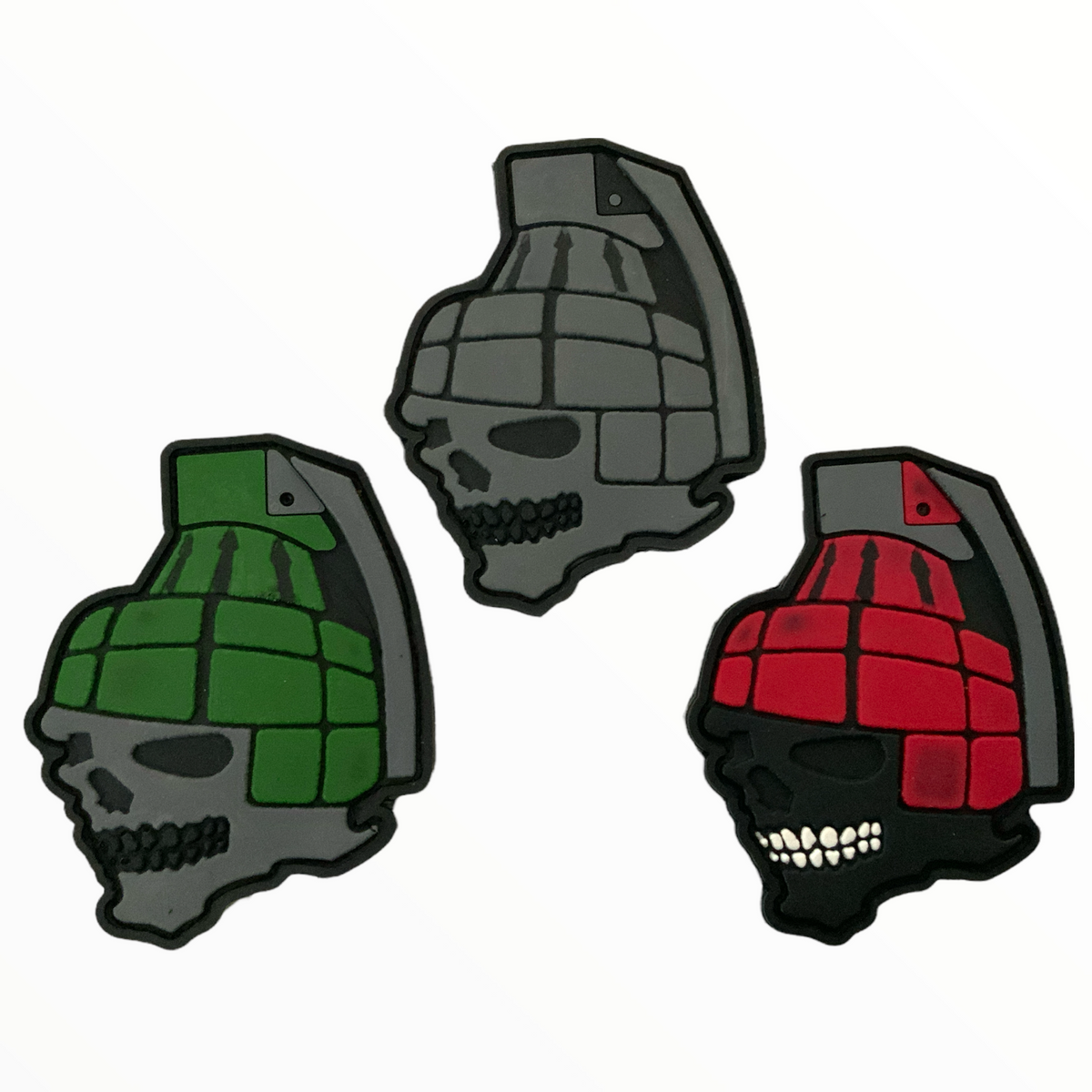 Parche de PVC con velcro, diseños tácticos y banderas, varios modelos Qz00 - foto 10