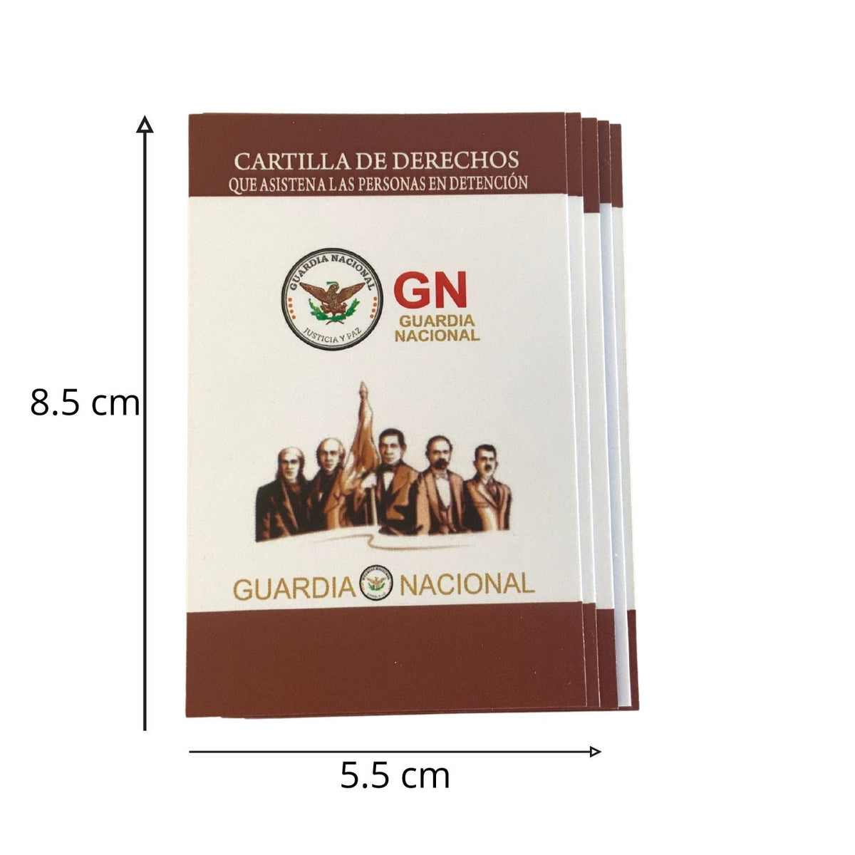 Cartilla de derechos para personas en detención, paquete de 5 piezas - foto 2