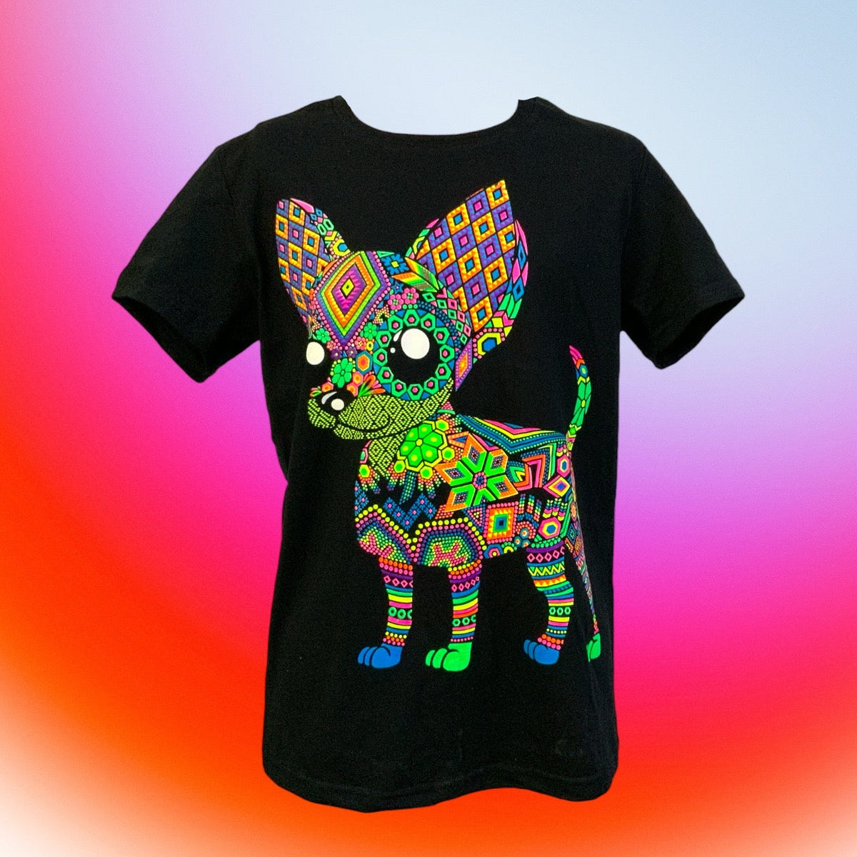 Playeras de algodón con efecto fluorescente neón, modelo SN134 - foto 2