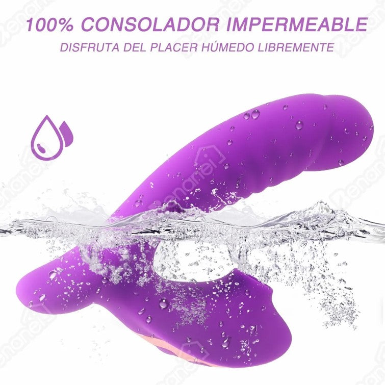Vibrador Succionador Consolador Clítoris Estimulador Vaginal