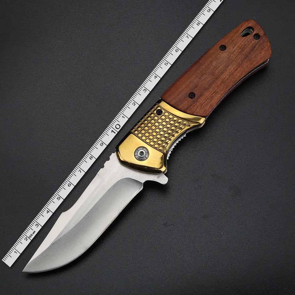 Cuchillo plegable manual con clip, modelo DA96 - foto 2
