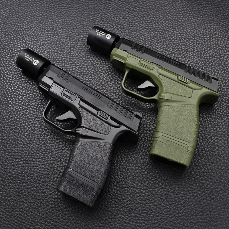 Encendedor en forma de pistola de gas, recargable, modelo DHJ-90