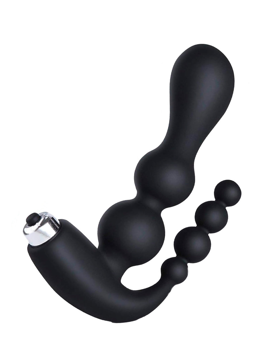 Bolas Anales De Silicona Vibrador Plug Anal Trasero Vibrador