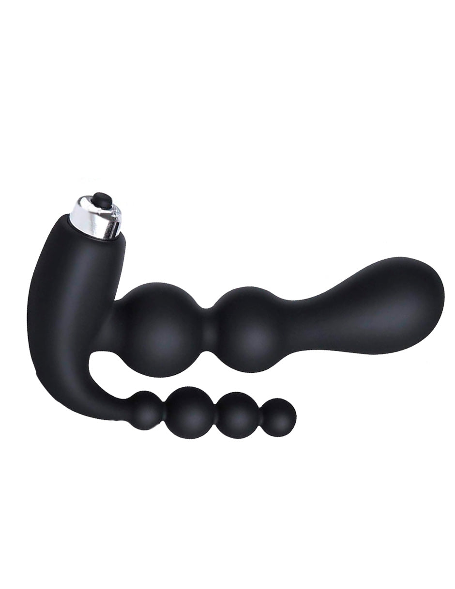 Bolas Anales De Silicona Vibrador Plug Anal Trasero Vibrador