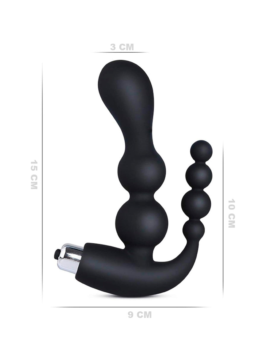 Bolas Anales De Silicona Vibrador Plug Anal Trasero Vibrador