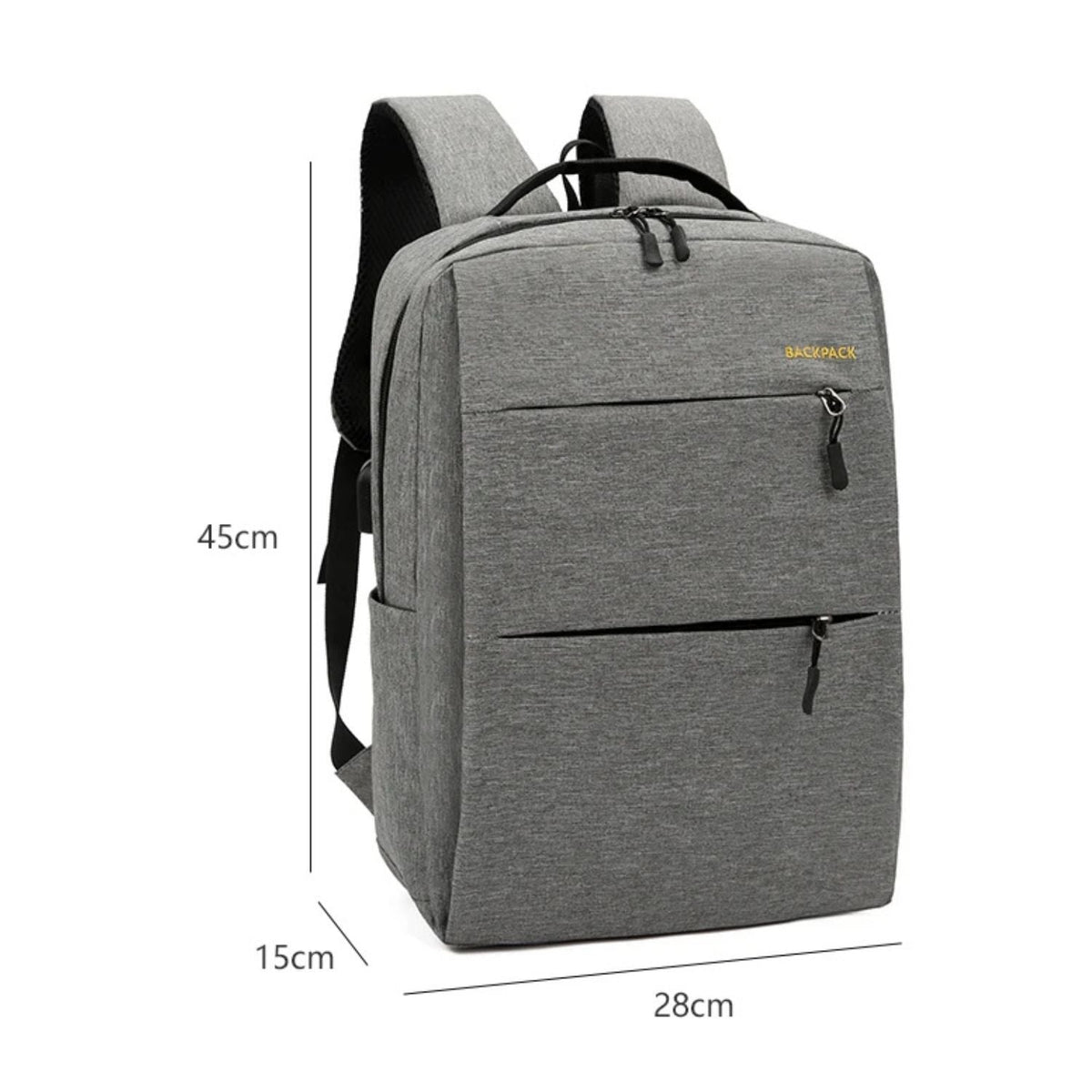 Mochila 3 en 1 con lonchera, lapicera y puerto USB, 20 L DNB263 - foto 4