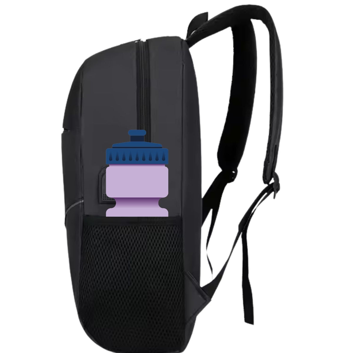 Mochila 3 en 1 con lonchera, lapicera y conexión USB para laptop DNB264 - foto 6